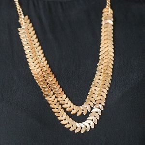 Paparazzi Gold Double Strand Necklace